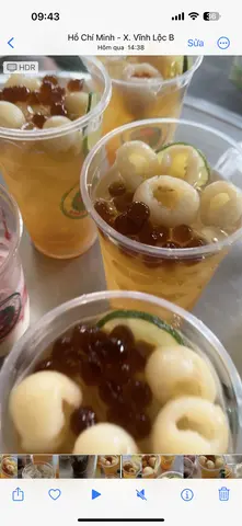 Hình ảnh Trà long nhãn trân châu