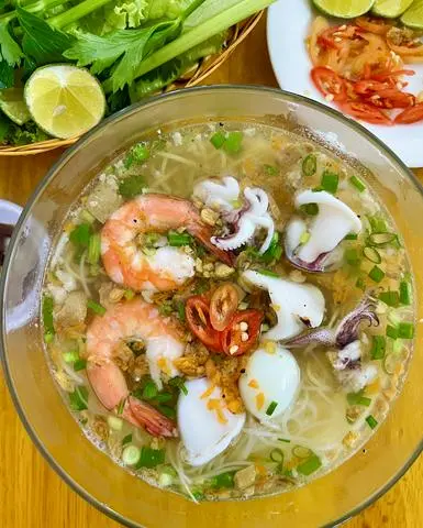 Hình ảnh Hủ Tiếu Mì Nam Vang Hải Sản