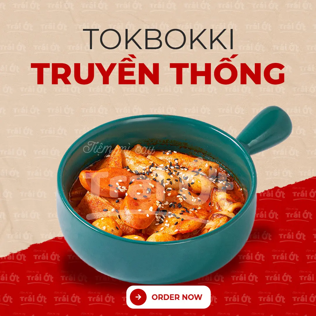 Hình ảnh Tokbokki Truyền Thống