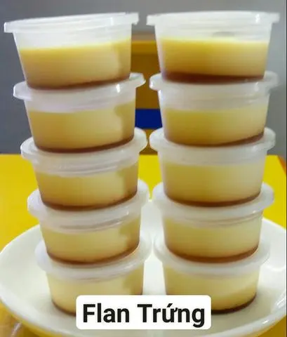Hình ảnh Bánh Flan Trứng – 10 cái