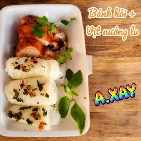 Hình ảnh Bánh hỏi+Vịt nướng lu