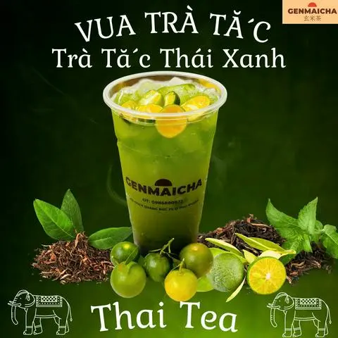 Hình ảnh Trà Tắc Thái Xanh Xí Muội 