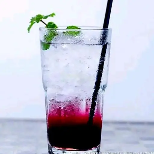 Hình ảnh Soda việt quất