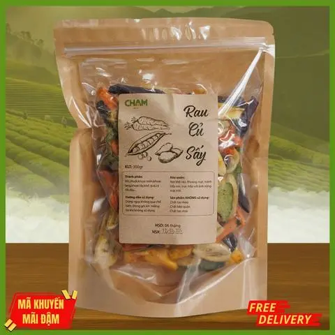 Hình ảnh Rau Củ Sấy (300gr)