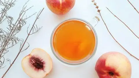 Hình ảnh Trà Đào Nóng