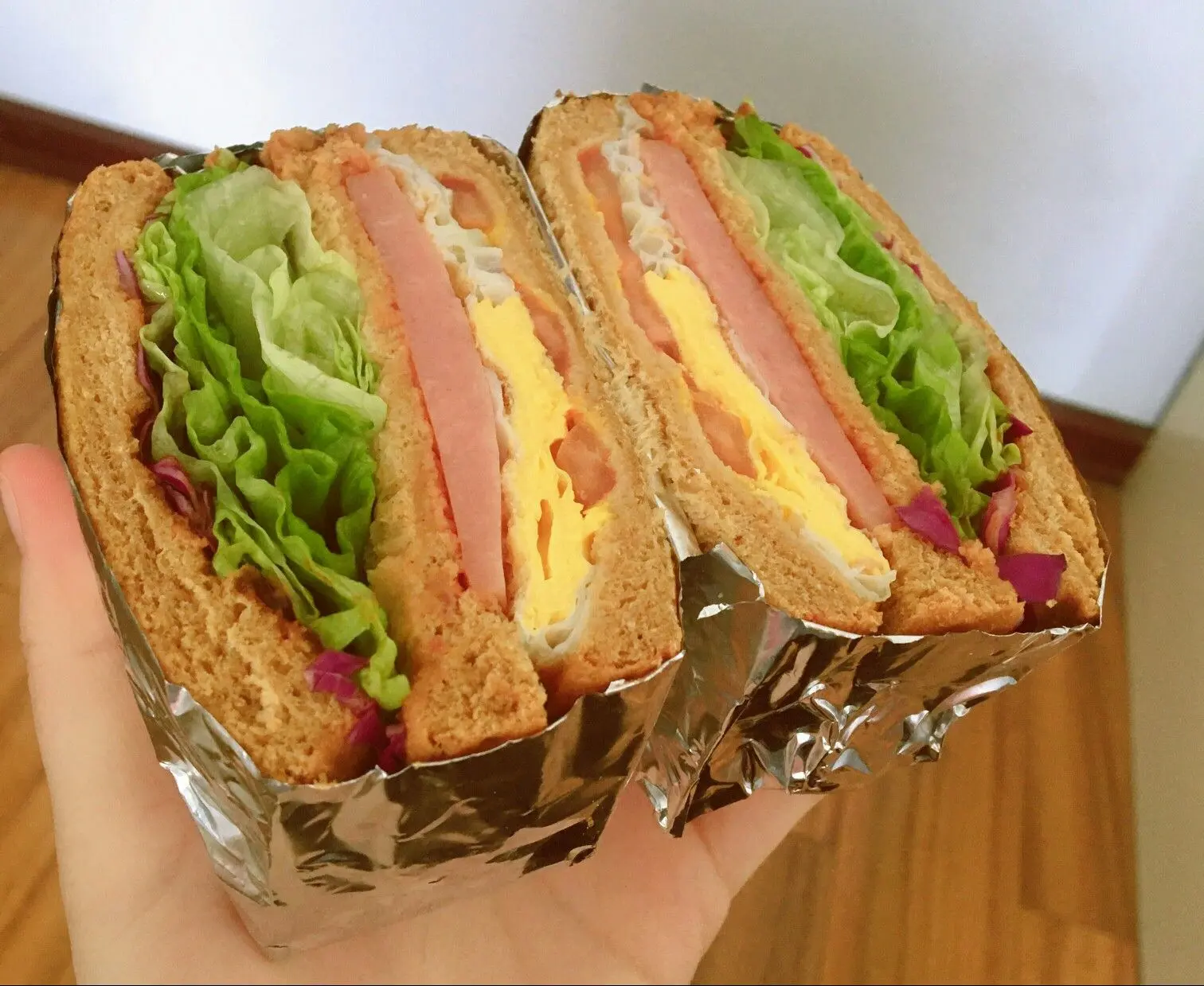 Hình ảnh Sandwich Gà Trứng big