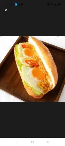 Hình ảnh Bánh mì 2 trứng