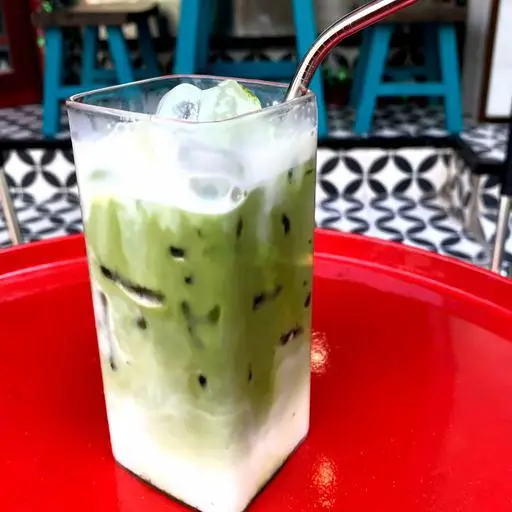 Hình ảnh Matcha latte đá
