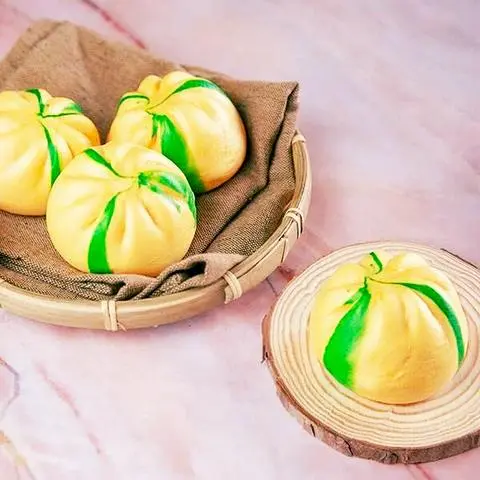 Hình ảnh Bánh bao bí đỏ( gồm 5 cái)
