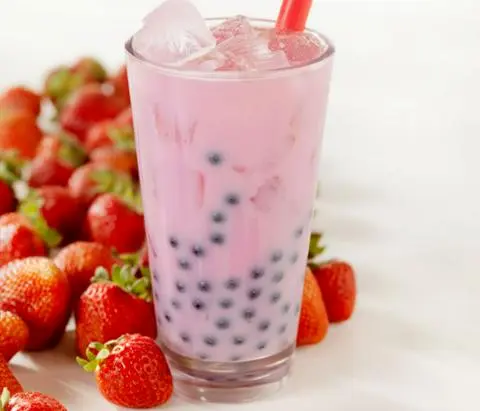 Hình ảnh Trà sữa dâu