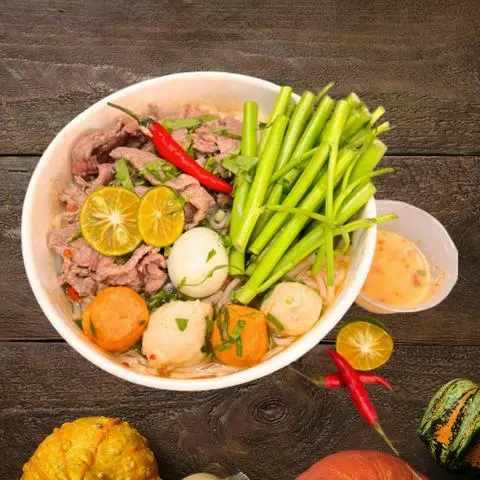 Hình ảnh Bún thái bò
