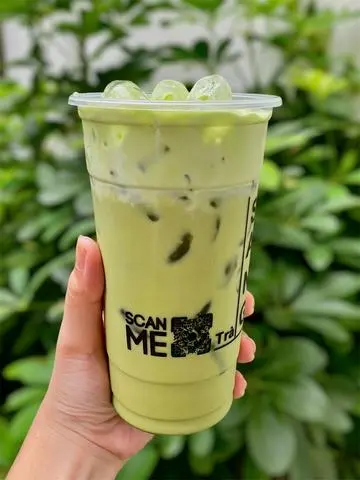 Hình ảnh Trà Sữa Thái Xanh Kem Matcha