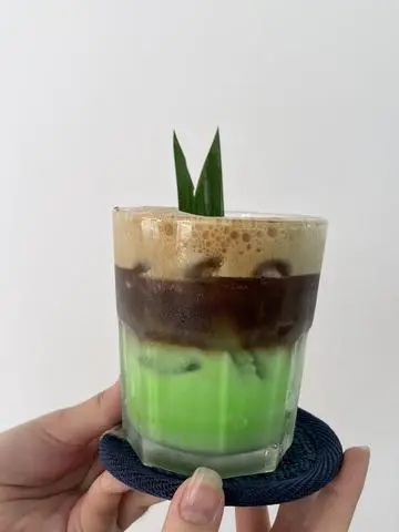 Hình ảnh cafe sâm dứa