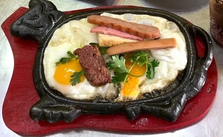 Hình ảnh Ốp la 5 món + Tặng 1 Ly Coca
