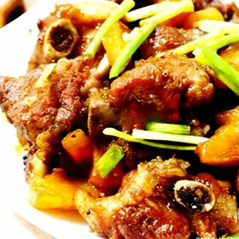 Hình ảnh Sườn non kho thơm