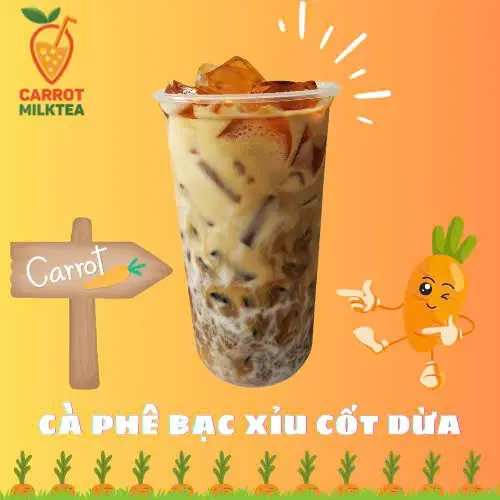Hình ảnh Cafe sỉu cốt dừa