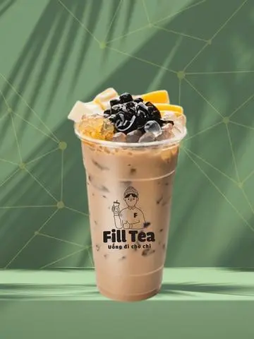 Hình ảnh Trà sữa truyền thống full topping