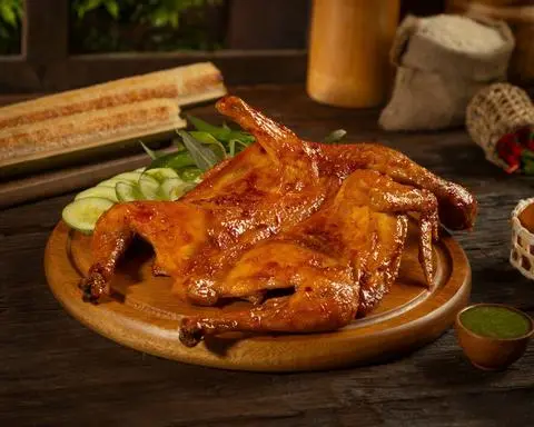Hình ảnh Combo gà nướng muối ớt