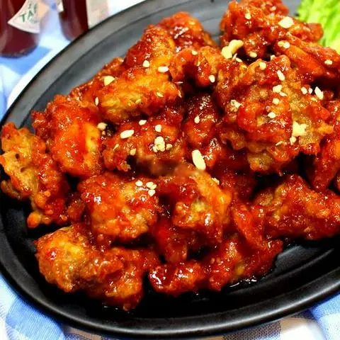 Hình ảnh Gà không xương sốt tương đen