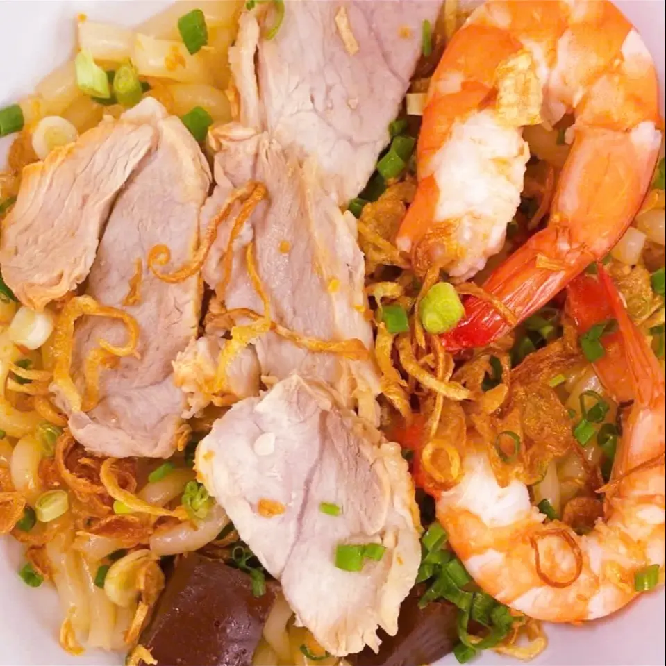 Hình ảnh Bánh Canh Tôm Và Thịt Heo