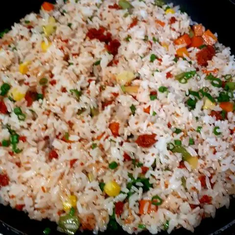 Hình ảnh Cơm Chiên Rau Củ Bò bằm