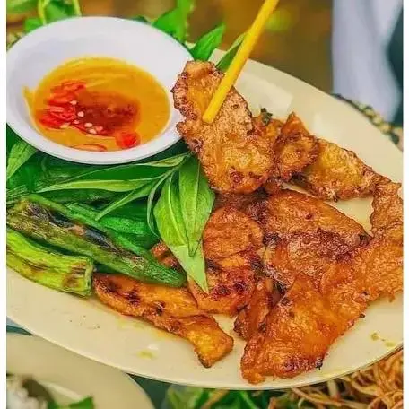 Hình ảnh Vú heo nướng muối ớt