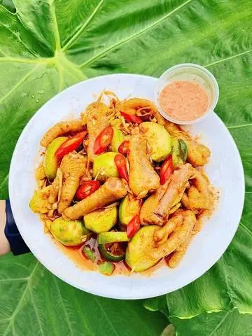 Hình ảnh Chân Gà Sốt Thái RÚT Xương