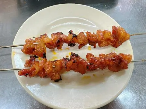 Hình ảnh Cơm ba rọi xiên nướng