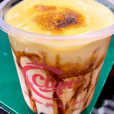 Hình ảnh Sữa tươi trân châu đường đen milk foam trứng