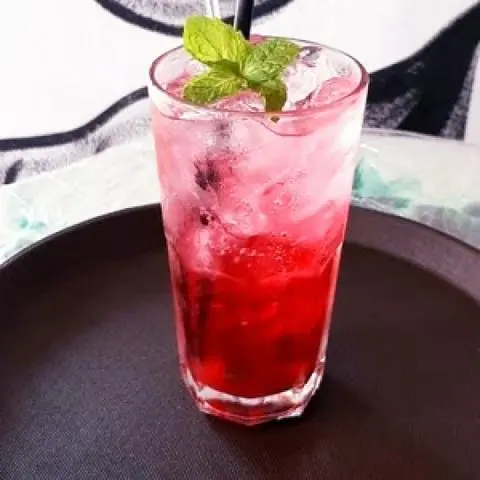 Hình ảnh soda dâu