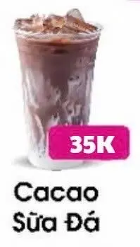 Hình ảnh Cacao Sữa Đá