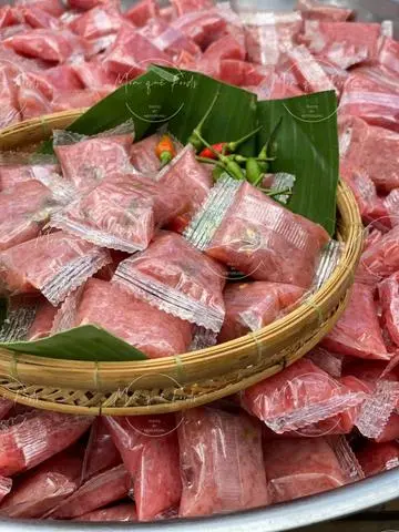 Hình ảnh Nem Chua Viên Mini Ớt Xiêm Xanh - 500 gr