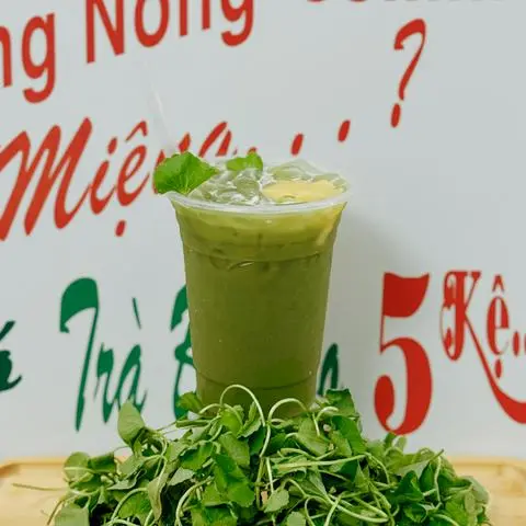Hình ảnh Rau má đậu xanh thơm ngon đậm vị