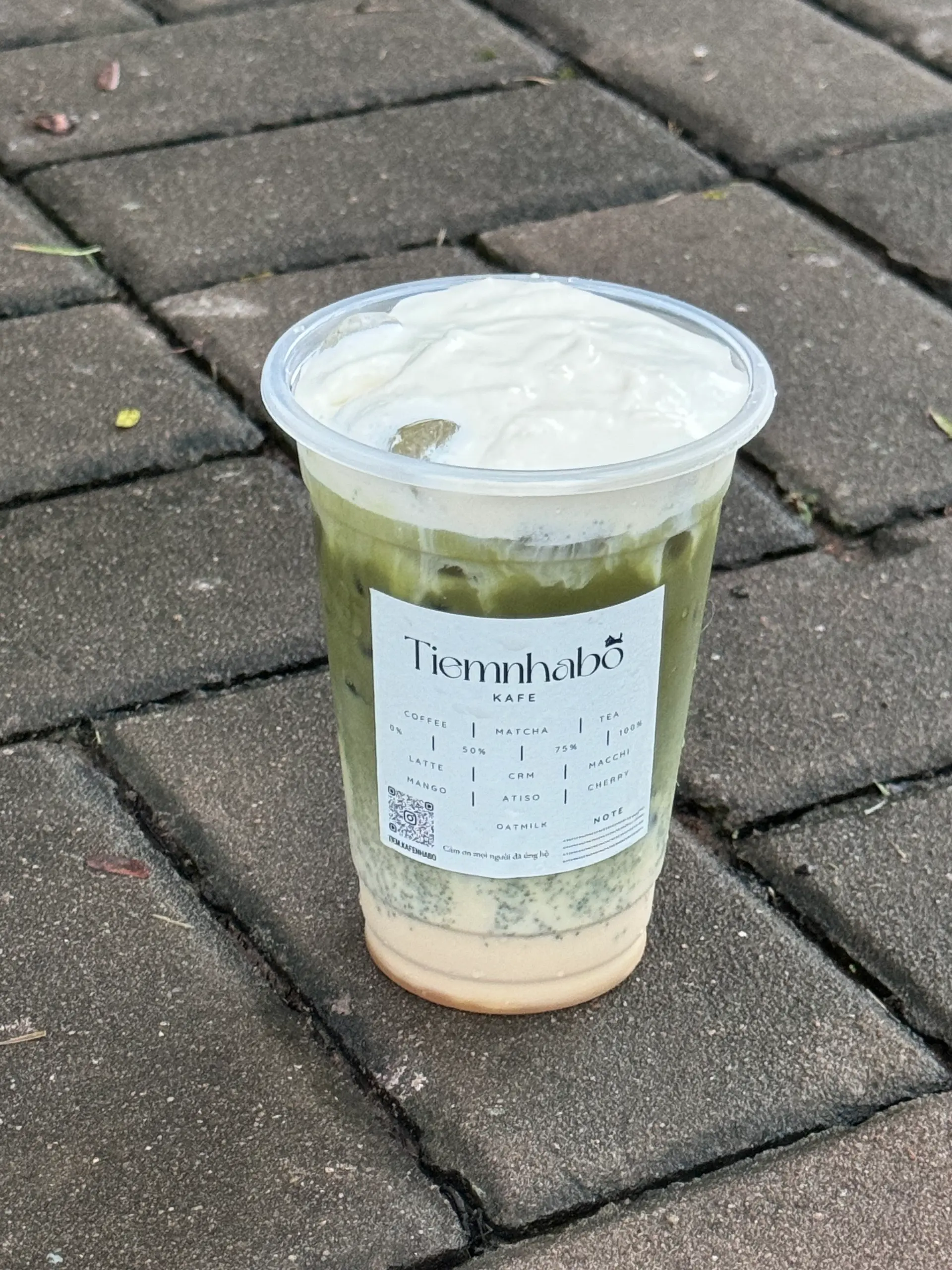 Hình ảnh Matcha caramel macchiato