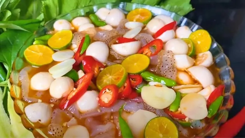 Hình ảnh Sứa Trộn Nước Mắm Nhĩ