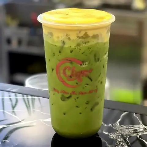 Hình ảnh Trà sữa matcha milk foam trứng