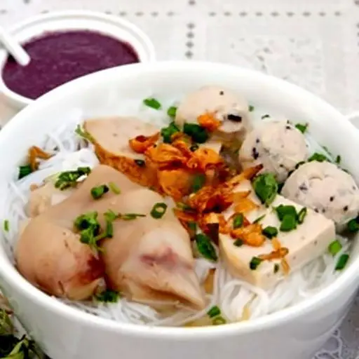 Hình ảnh Bún trộn chân giò