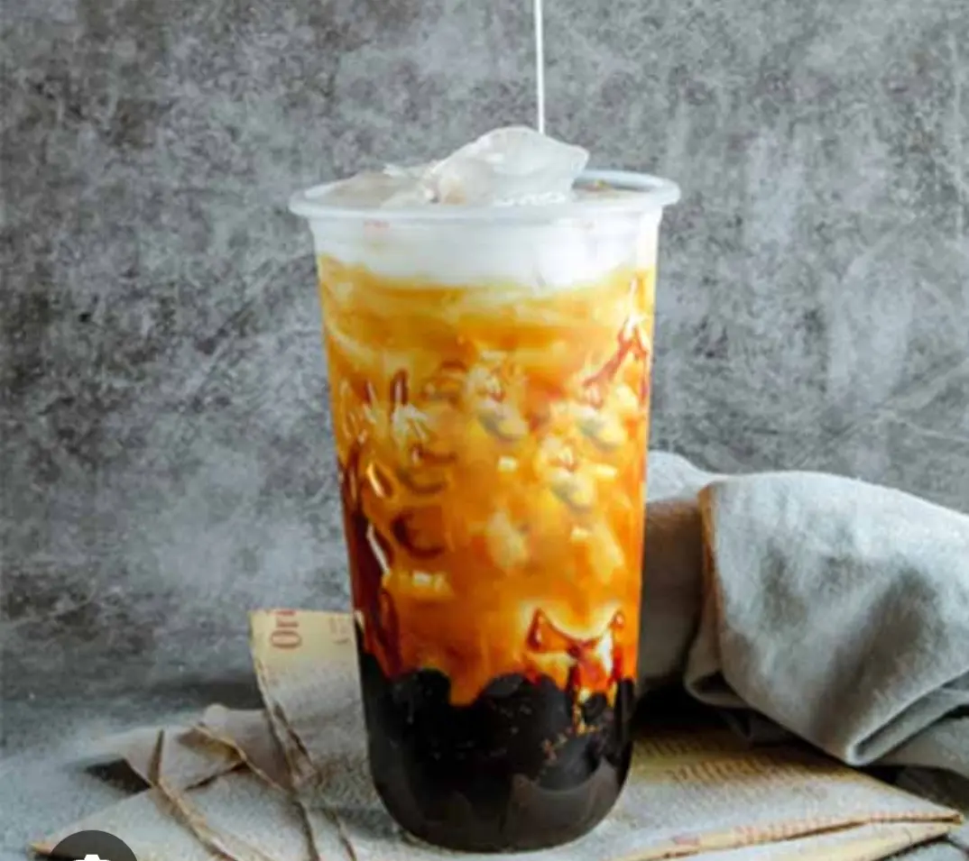 Hình ảnh sữa tươi trân châu đường đen 