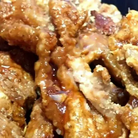 Hình ảnh Da Gà Chiên Nước Mắm Nhỏ