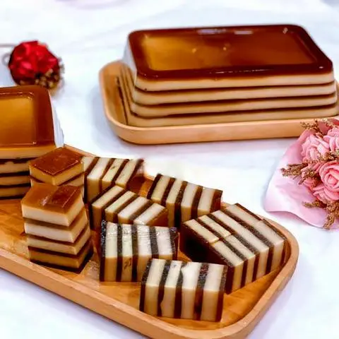Hình ảnh 1 hộp -  Caphê Rau câu cốt dừa 600gr 