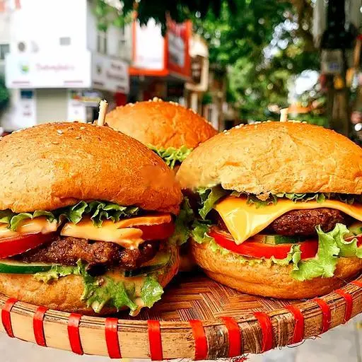 Hình ảnh Humberger gà