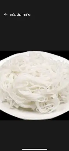 Hình ảnh bún ăn thêm 
