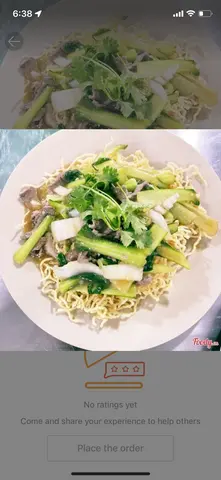 Hình ảnh Mì giòn xào bò