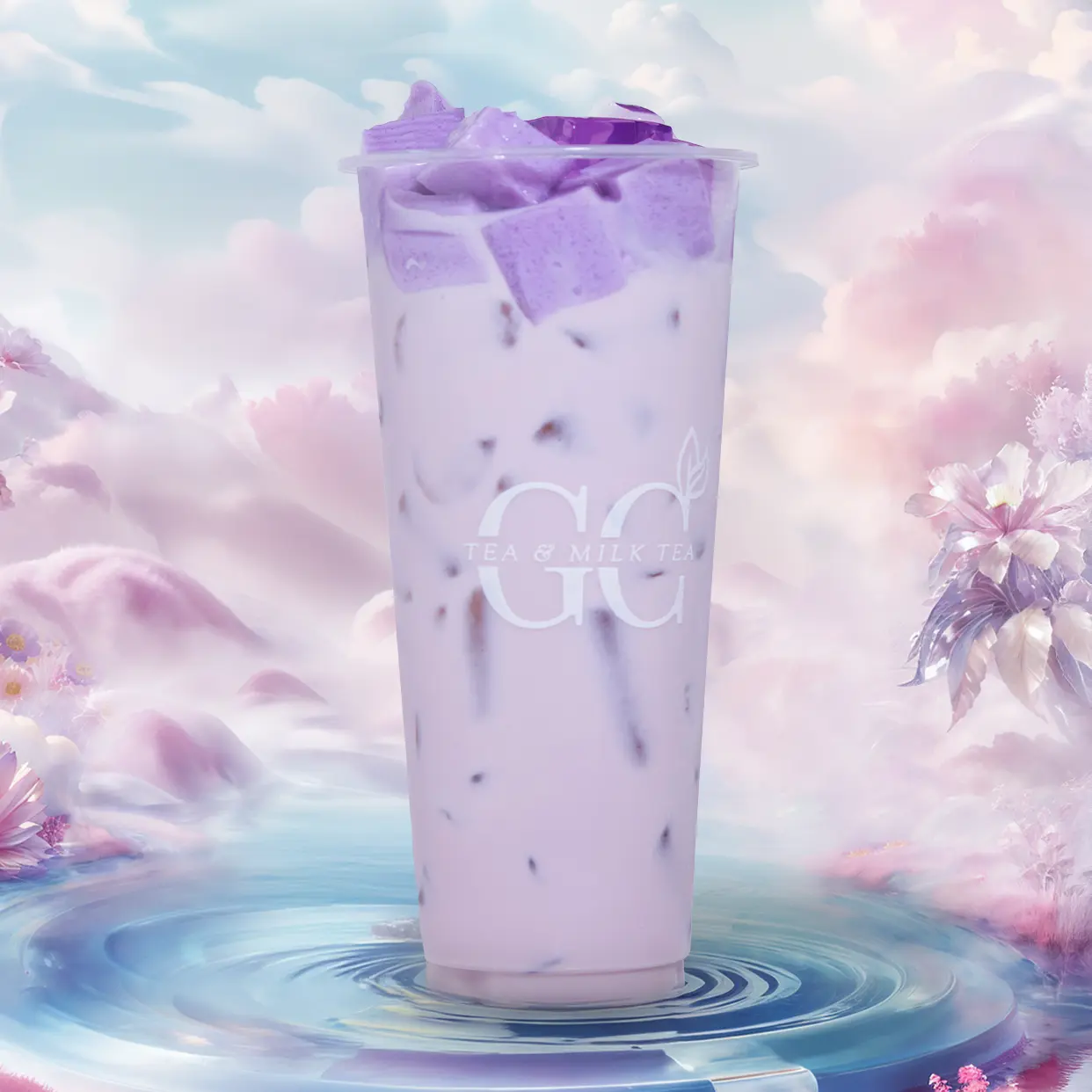 Hình ảnh Trà sữa khoai môn
