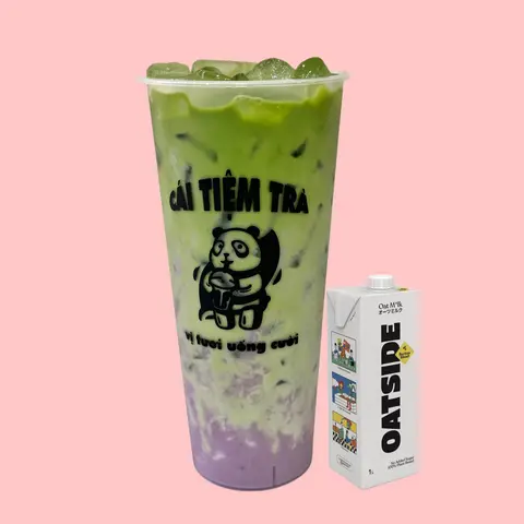 Hình ảnh Khoai Môn Latte Oatside Matcha - L