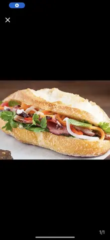 Hình ảnh banh mì chả đặc biêt