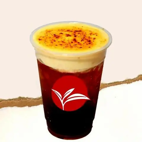 Hình ảnh Hồng trà kem trứng nướng
