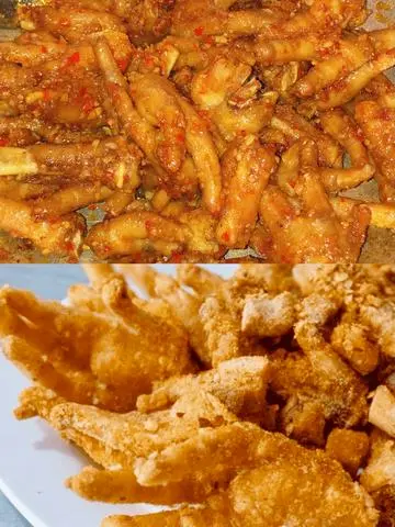 Hình ảnh Combo 9 : Chân Gà Bơ Cay + Chân Gà Phô Mai