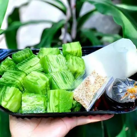 Hình ảnh 500gr - Bánh đúc gân vị lá dứa + cốt dừa 