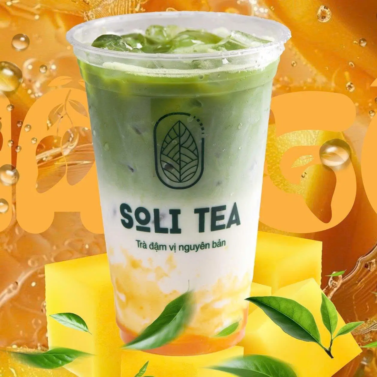 Hình ảnh Matcha Xoài Yến Mạch 
